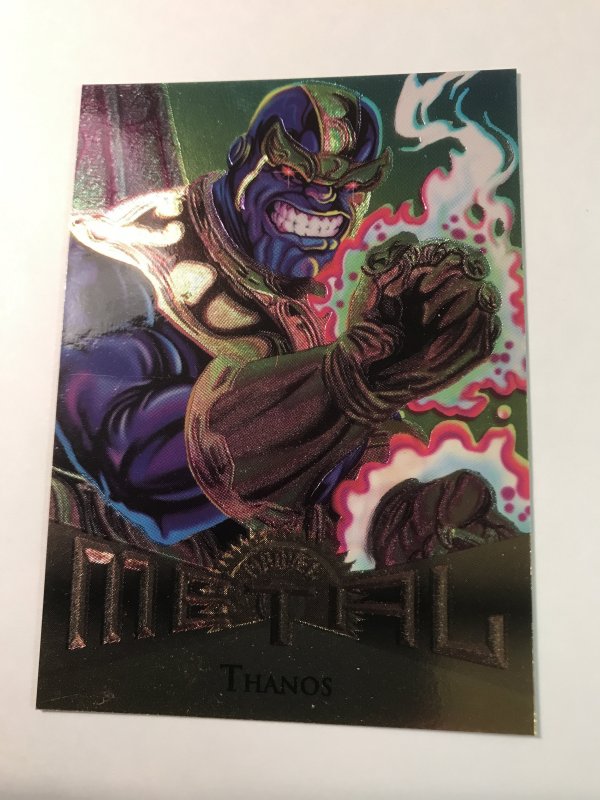 THANOS #19 card : Marvel Metal 1995 Fleer Chromium; NM/M, X-Men Avengers, base