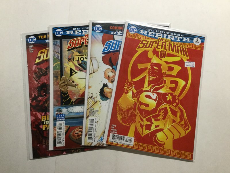 New Super-man 8-11 8 9 10 11 Lot Run Set Near Mint Nm Dc Comics