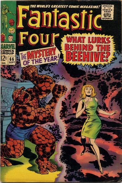 Fantastic Four #66 (ungraded) stock photo / SCM