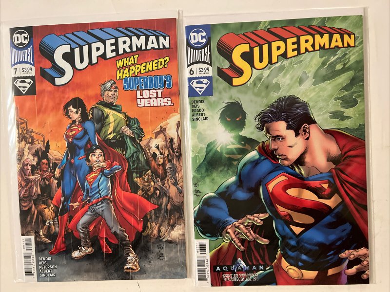 16 SUPERMAN DC COMICS 2018 Bendis Lot #1-4 4-10 11 14 17 17 18 Some Variants