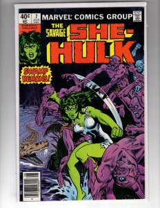 The Savage She-Hulk #7 (1980) VF Bronze Age MARVEL / ID#04