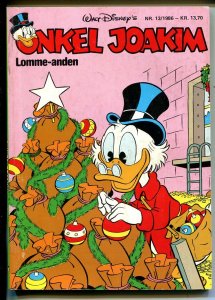 Onkel Joakim #13 1986-Disney-Danish-Uncle Scrooge-Carl Barks-Mickey Mouse-VG