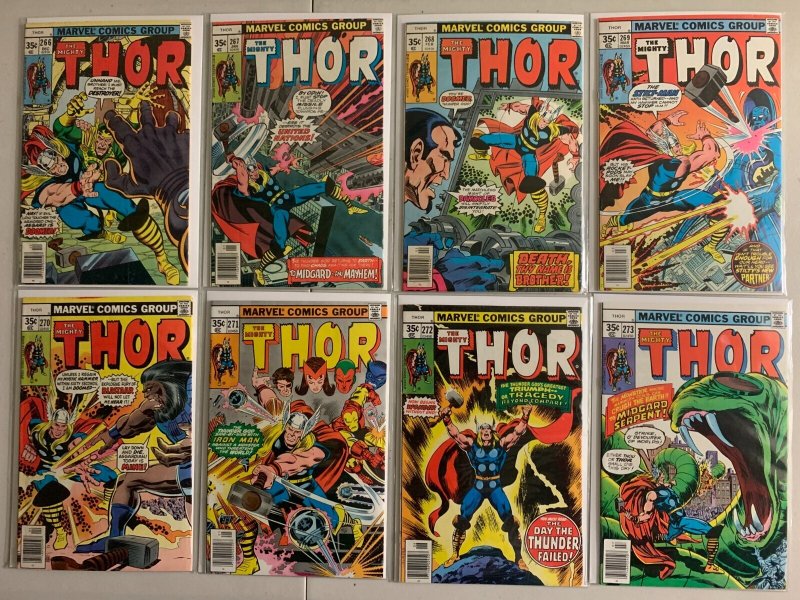 Mighty Thor lot #241-282 + Annual Marvel (avg 6.0) 42 diff (1975-'79)