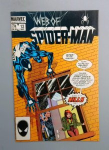 Web of Spider-Man #12, Marvel Comics, 1985 JR1
