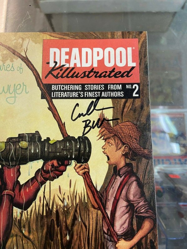 Deadpool Killustrated 2  NM Signed by Cullen Bunn
