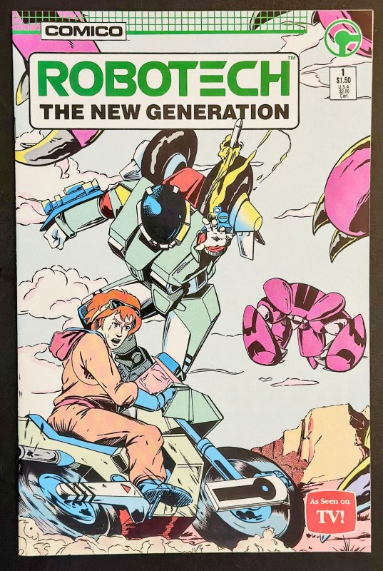 Robotech Lot: The New Generation #1 & Robotech Masters #1 (1985) Rare in HG