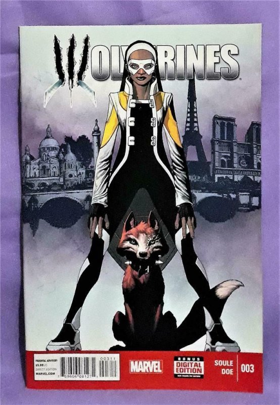 Charles Soule WOLVERINES #1 - 5 1st Apearance Fantomelle (Marvel, 2015)!