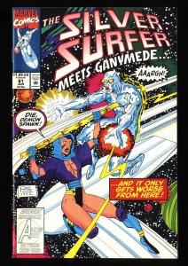 Silver Surfer (1987) #81 NM 9.4 1st Tyrant!