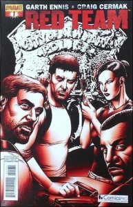 Red Team #1D VF ; Dynamite | Garth Ennis ComicsPro Variant