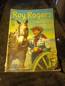 Roy Rogers 41 47 54 133 Dell Comics Lot Run Set Collection Silver Age