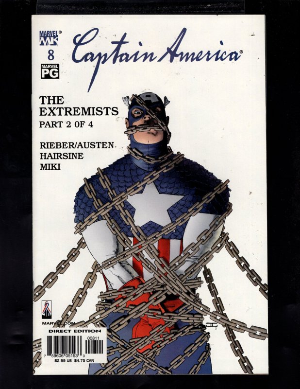 Captain America #8 (2003)  / SB#5