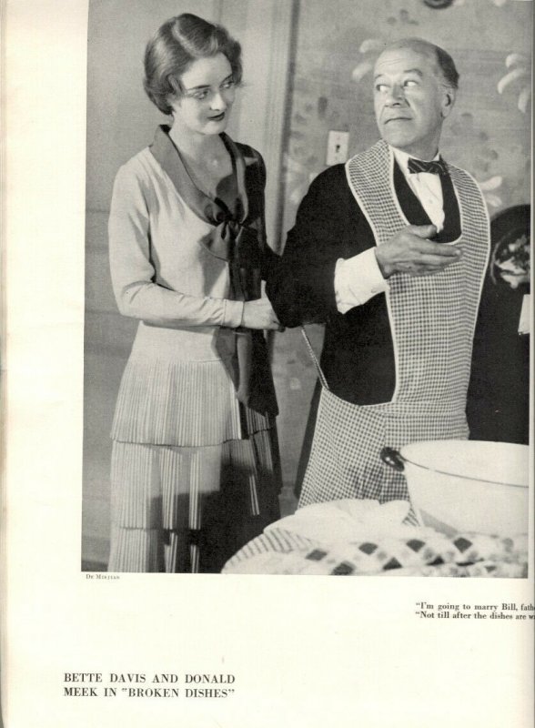 Theatre 1/1930-Genevieve Tobin-Sherlock Holmes-Bette Davis-Marilyn Miller-VG