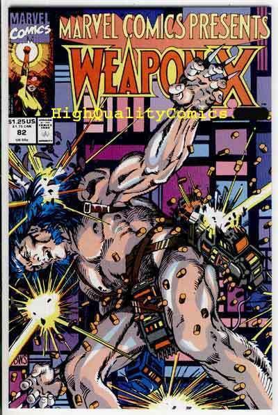 MARVEL COMICS PRESENTS #82, NM-, Wolverine, Barry Smith, more MCP in store