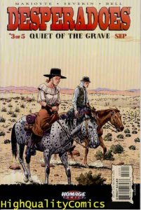 DESPERADOES #1 2 3 4 5, NM+, Western, Corpse, Severin, Indians, Gun fight