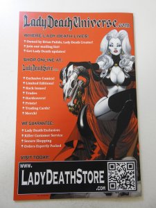 Lady Death: Sworn! #1 VF/NM Cond! Signed W/ COA!