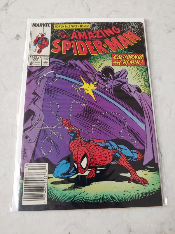 The Amazing Spider-Man #305 (1988) TODD MCFARLANE COVER & ART!!!!