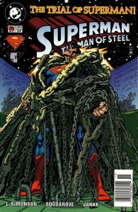 Superman: The Man of Steel #50 Newsstand Edition (1995) Superman