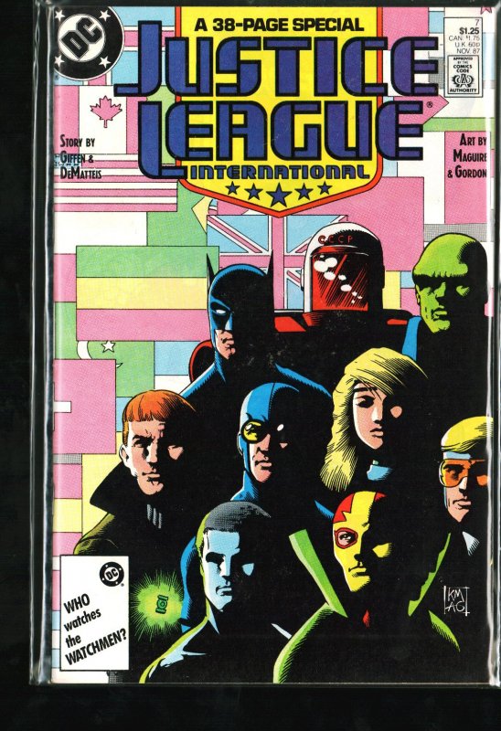 Justice League International #7 (1987)