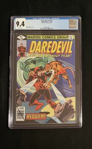 Daredevil #162 (1980) CGC 9.4 Steve Ditko Cover Art Marvel Comics