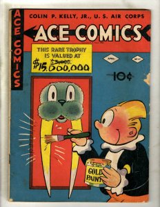 Ace Comics # 61 VG- Golden Age Comic Book Blondie Phantom Jungle David McKay NE4