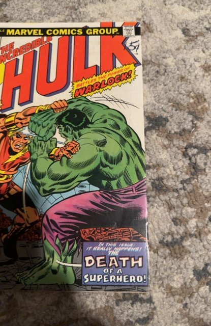 The Incredible Hulk #177 (1974)vs Warlock see description