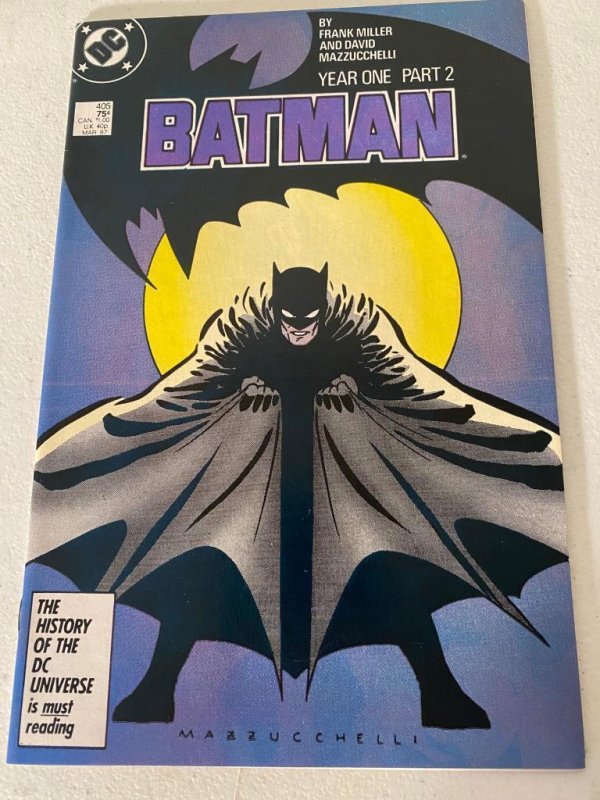 Batman #404 405 406 407 Year One NM Frank Miller