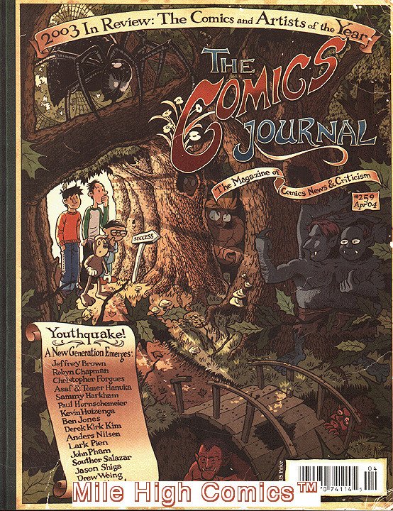 COMICS JOURNAL (MAG) #259 Near Mint