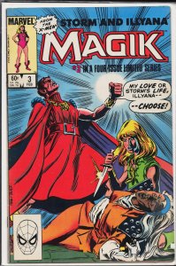Magik (Storm and Illyana Limited Series) #3 (1984) Magik