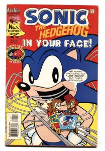 Sonic The Hedgehog In Your Face Special #1 - 1995 - Archie - VG - comic book