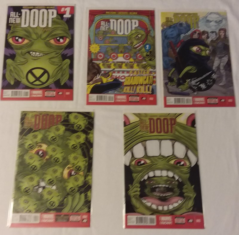 All-New Doop   #1-5 (complete set) Milligan, Allred cover