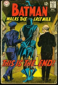 BATMAN #206-1968-DC-good G