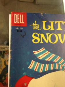 Dell Comics Four Color 755  The Littlest Snowman GD  (Dec. 1956)