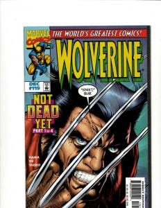 Lot Of 10 Marvel Comics Wolverine # 110 111 112 113 114 115 116 117 118 119 J324