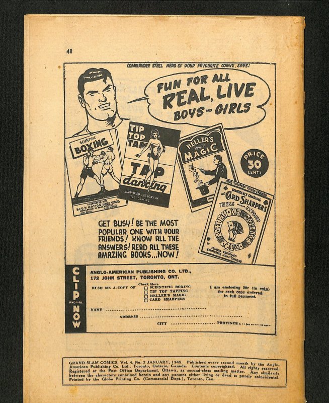 Grand Slam Comics #2