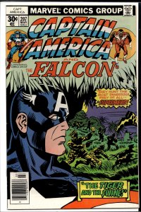Captain America #207 (1977) Captain America and the Falcon