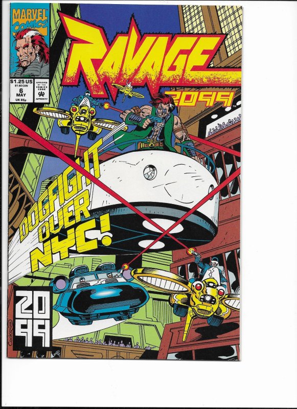 Ravage 2099 #6 Direct Edition (1993)