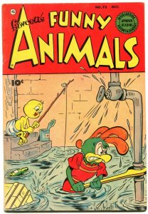 Fawcett's Funny Animals #73 1951-Circue Freak Show story- Atomic Age mention