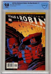 All Star Batman and Robin the Boy Wonder #1 Special Edition DC 2006 CBCS 9.8