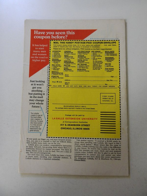 Supernatural Thrillers #3 (1973) VG/FN condition