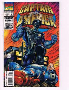 Captain America #428 VF Marvel Comics Fighting Chance Pt.4 Comic Book 1994 DE11