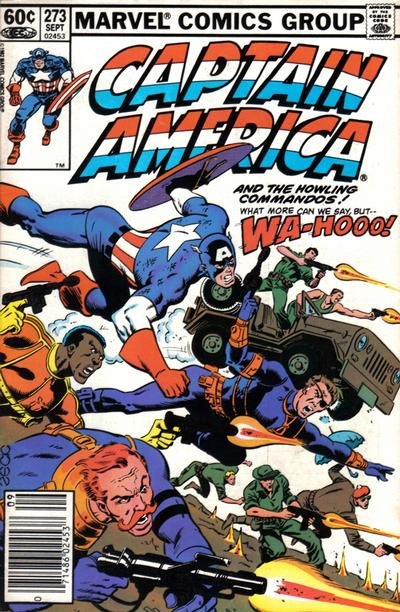 Captain America #273 stock photo ID#B-1