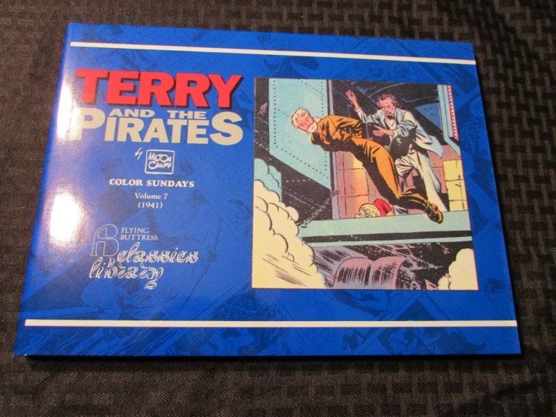 1992 Terry & The Pirates Color Sundays v.7 HC/DJ NM/VF+ Milton Caniff