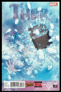 Thor #3 Female Thor (Feb 2015 Marvel)  9.2 NM-