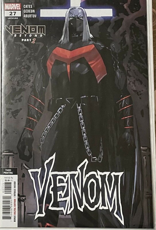 Venom Vol.4 #27 3rd Print (2018 Marvel) 759606089970