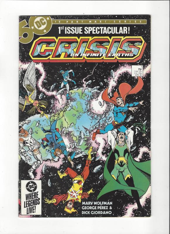 Crisis On Infinite Earths #1  NM Nice Copy