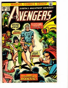 Avengers # 123 FN Marvel Comic Book Iron Man Hulk Thor Vision Wasp Ant-Man NP4