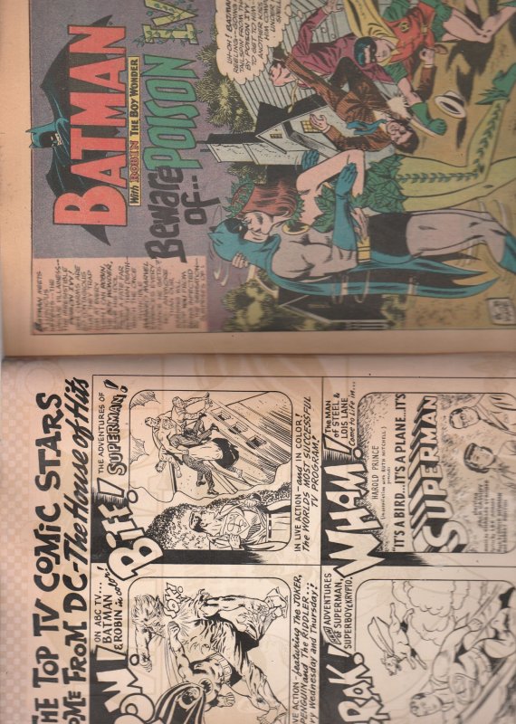 Batman #181 (1966) 1st Poison Ivy!! With Pinup Page!! Mid-Grade FN- Oregon CERT!