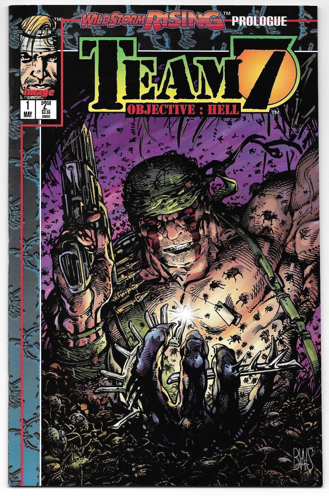 Team 7 Objective Hell 1 051995 Image Comics Wildstorm Rising Comic Books Modern Age 4729