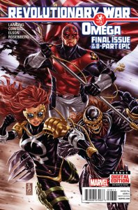 REVOLUTIONARY WAR: OMEGA #1 VF/NM FINAL ISSUE