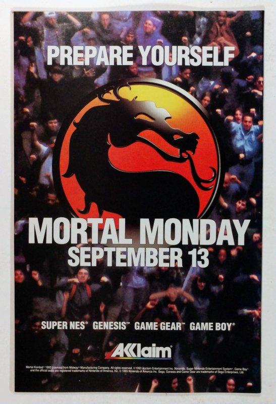 X-Men #24 (1993) Classic cover art by Andy Kubert